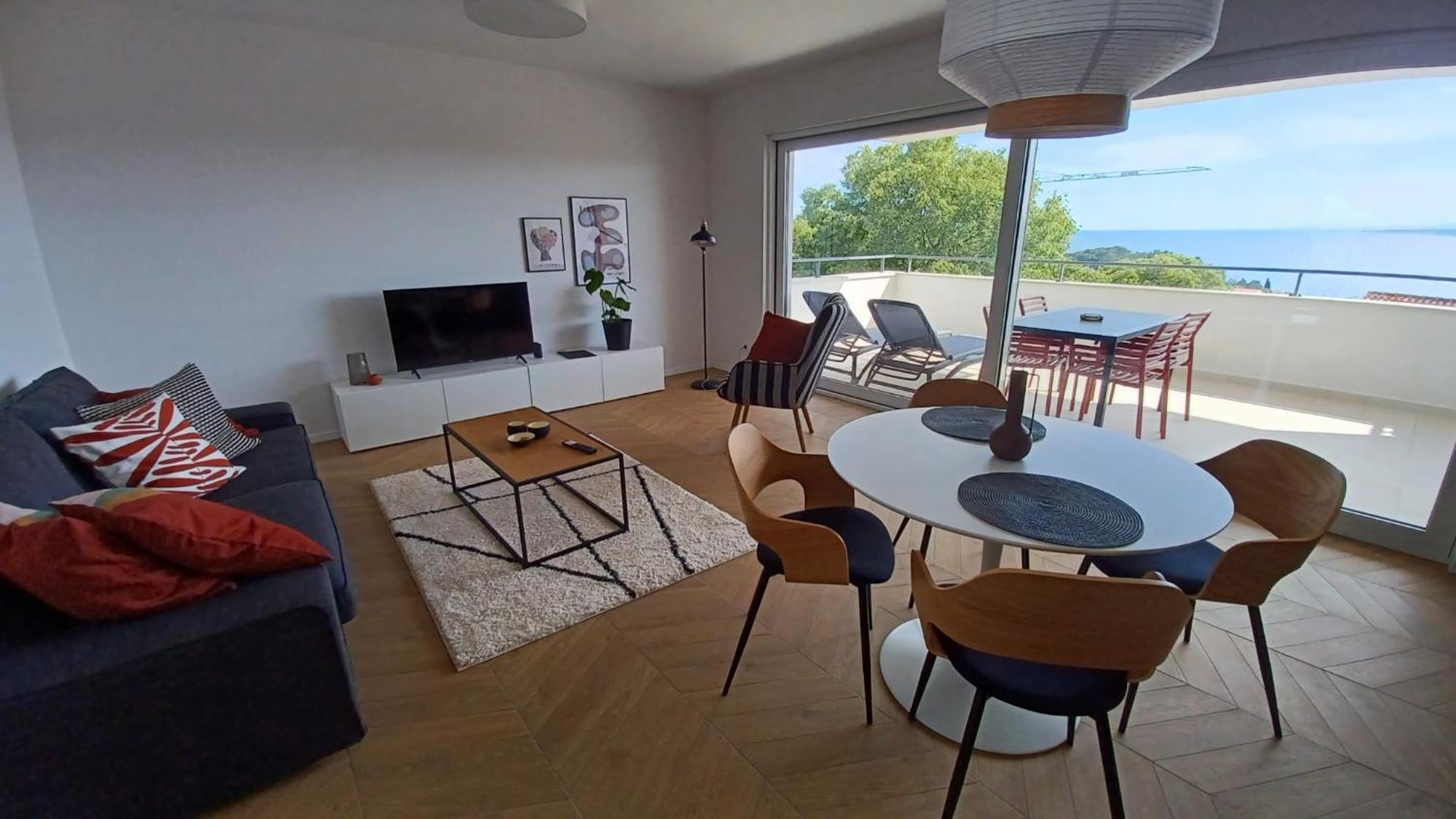 Sea View Apartments Ivana Krk Town Eksteriør bilde